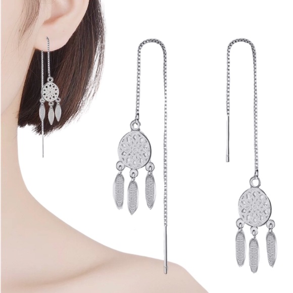 Jewelry - π Dreamcatcher Threader Earrings Jewelry - π Dreamcatcher Threader Earrings